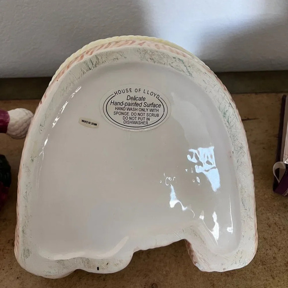 House of Lloyd Vintage Christmas Teddy Bear Festive Cookie Jar - Picture 8 of 9